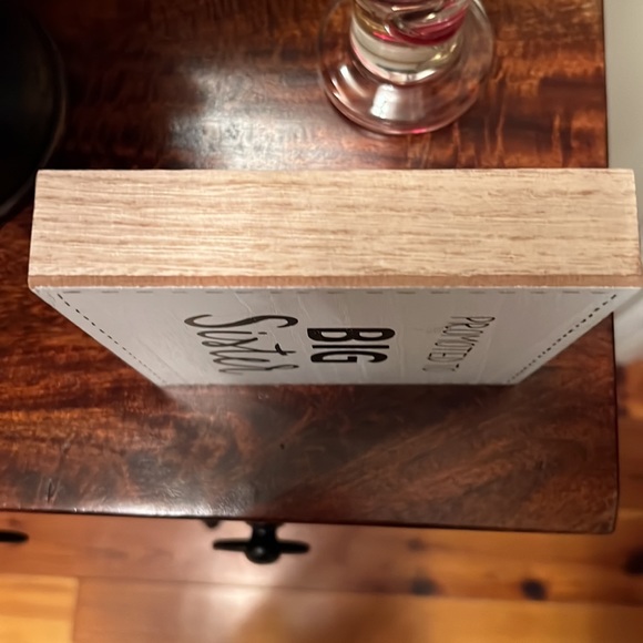 Wooden Block Home Decor - Promoted to Big Sister - Picture 5 of 6